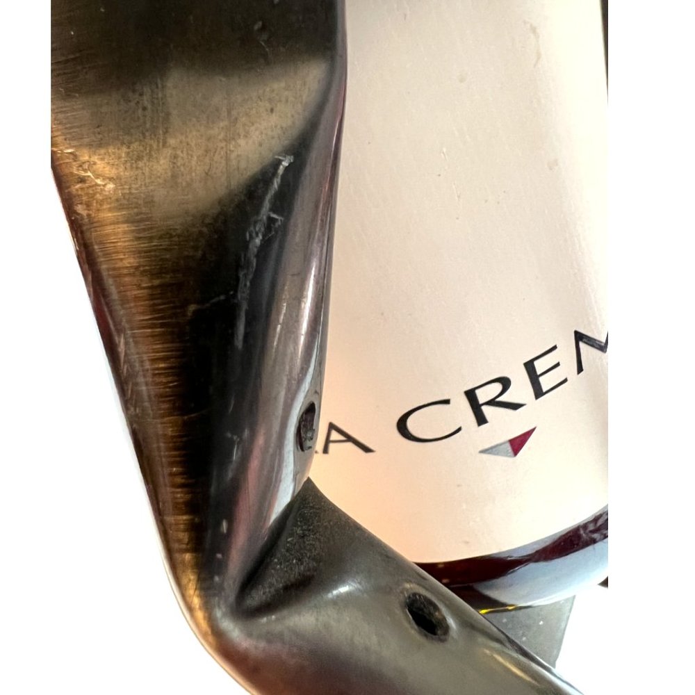 BOWLER Wine Bottle Holder Storage Caddy Recycled Metal Steel Olive Oil Vinegar - Picture 14 of 14